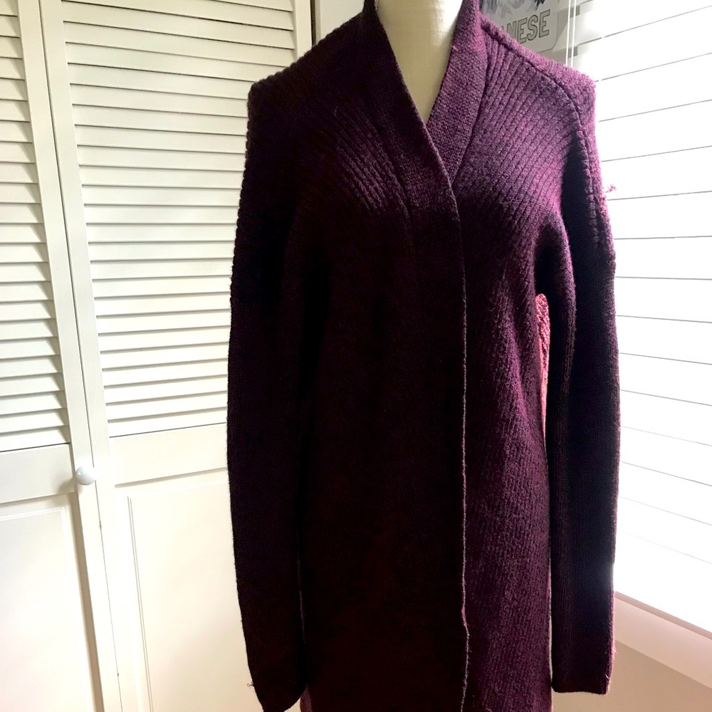 Athleta sweater shawl